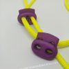 Paracord Bileklik Çift Delikli Stopper Klips Mor Renk - Görsel 4