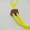 Paracord Bileklik Çift Delikli Stopper Klips Mor Renk - Görsel 3