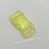 PARACORD BİLEKLİK AKSESUAR ŞEFFAF TOKA KLİPS SARI RENK - Görsel 3