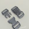 PARACORD BİLEKLİK AKSESUAR ŞEFFAF TOKA KLİPS SİYAH RENK - Görsel 2