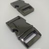 PARACORD BİLEKLİK AKSESUAR BÜYÜK BOY TOKA KLİPS NİKEL SİYAH RENK - Görsel 3