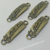 PARACORD AKSESUAR ATATÜRK İMZA BRONZ RENK - Görsel 2