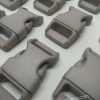 Paracord Bileklik Aksesuar Büyük Boy Toka Klips Gri Renk - Görsel 6