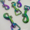 PARACORD BİLEKLİK AKSESUAR RAİNBOW RENK KLİPS - Görsel 2