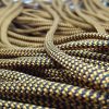 Paracord İp, Paracord 550 lb Paraşüt Bileklik İpi Fitilli Turuncu Siyah Renk - Görsel 2