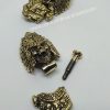 PARACORD BİLEKLİK AKSESUAR KLİPS AZTEC MODEL BAKIR RENK - Görsel 6