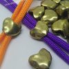 Paracord Aksesuar Boncuk Kalp Model Bronz Renk - Görsel 3