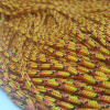 PARACORD BİLEKLİK AKSESUAR İPİ TARAFTAR RENK SARI-KIRMIZI-SİYAH ŞERİT  2 mm - Görsel 2