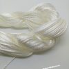 Paracord Bileklik Üzeri İğne Örüm 1 mm İp Beyaz Renk - Görsel 2