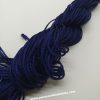 Paracord Bileklik Üzeri İğne Örüm 1 mm İp Lacivert Renk - Görsel 2