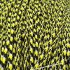 Paracord Bileklik Aksesuar İpi Sarı Siyah Renk 2 mm - Görsel 2