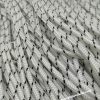 Paracord Bileklik Aksesuar İpi Beyaz Renk Siyah Şerit 2 mm - Görsel 2