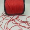 Paracord Bileklik Aksesuar Makrome İpi 1 mm Kırmızı Renk - Görsel 3