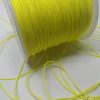 Paracord Bileklik Aksesuar Micro CORD İp 0,8 mm ( Paraşüt İpi ) Açık Sarı Renk - Görsel 2