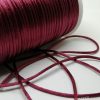 Floş ip ( Sıçan Kuyruğu )  2 mm Bordo Renk - Görsel 2