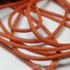 Paracord İp, Paracord Paraşüt Bileklik İp Koyu Turuncu Renk - Görsel 3