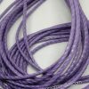 Paracord Bileklik İpi Burgulu Mumlu İp Lila Renk 3 mm - Görsel 3