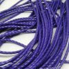 Paracord Bileklik İpi Burgulu Mumlu İp Mor Renk - Görsel 4