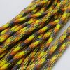Paracord İp, Paracord Paraşüt Bileklik İpi Gri Turuncu Sarı Şerit - Görsel 3