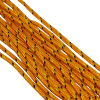 2 mm Paracord İp Turuncu Siyah Renk 45 Metre Makara Sargı - Görsel 2