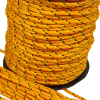 2 mm Paracord İp Turuncu Siyah Renk 45 Metre Makara Sargı - Görsel 3